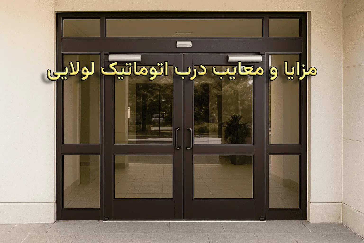 درب اتوماتیک لولایی
